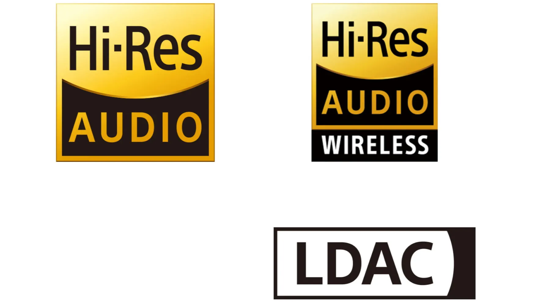 Hi Res Audio Logos