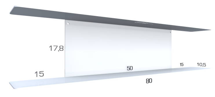 etagere blu-ray 80 cm