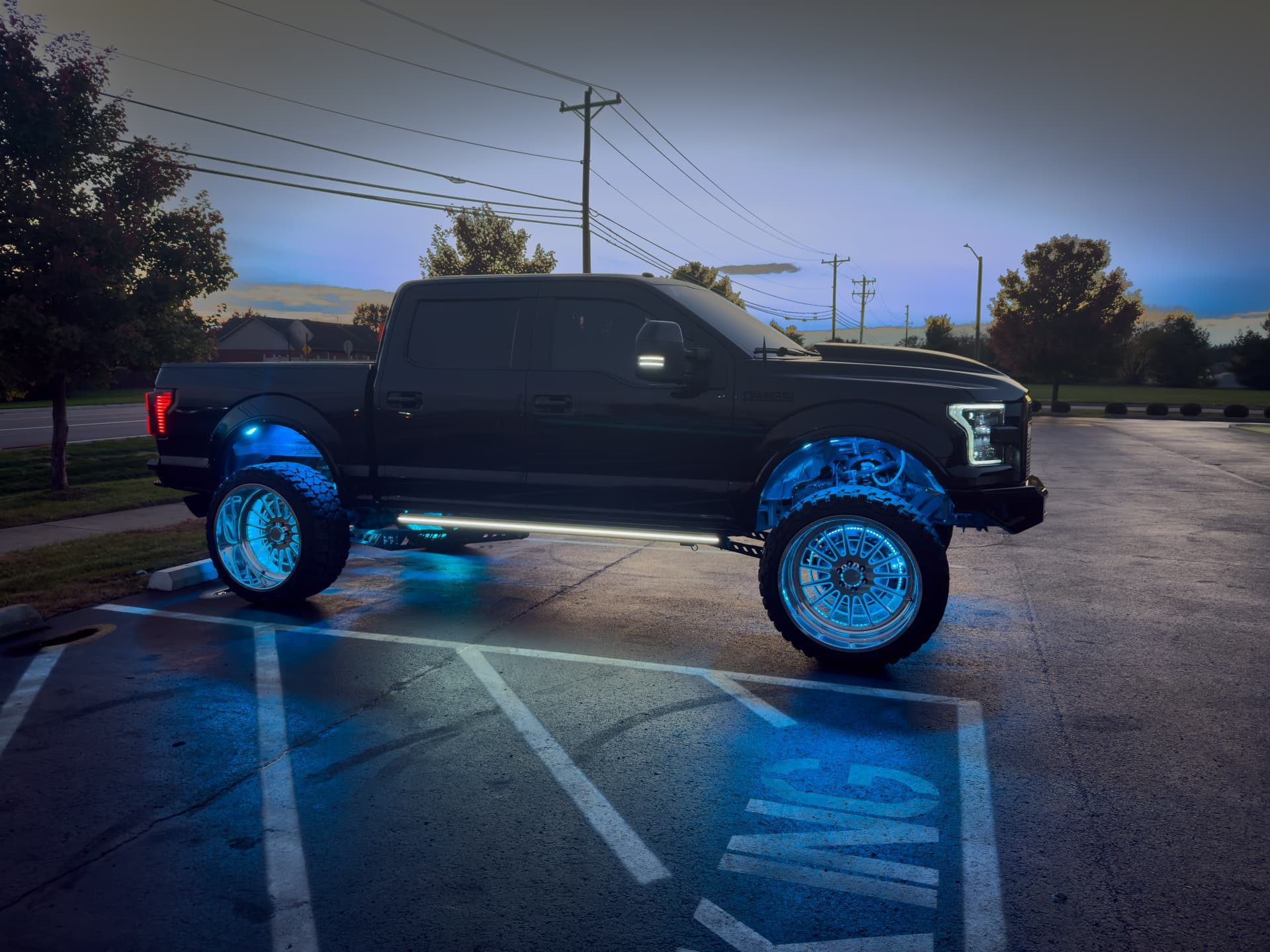 Terry A's 2017 Ford F150 Train Horn Install with Spare Tire Delete Kit