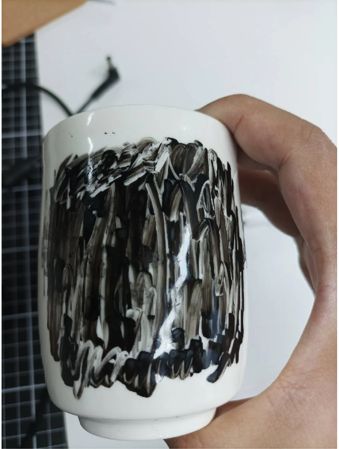 preparation for laser engrave ceramic mug
