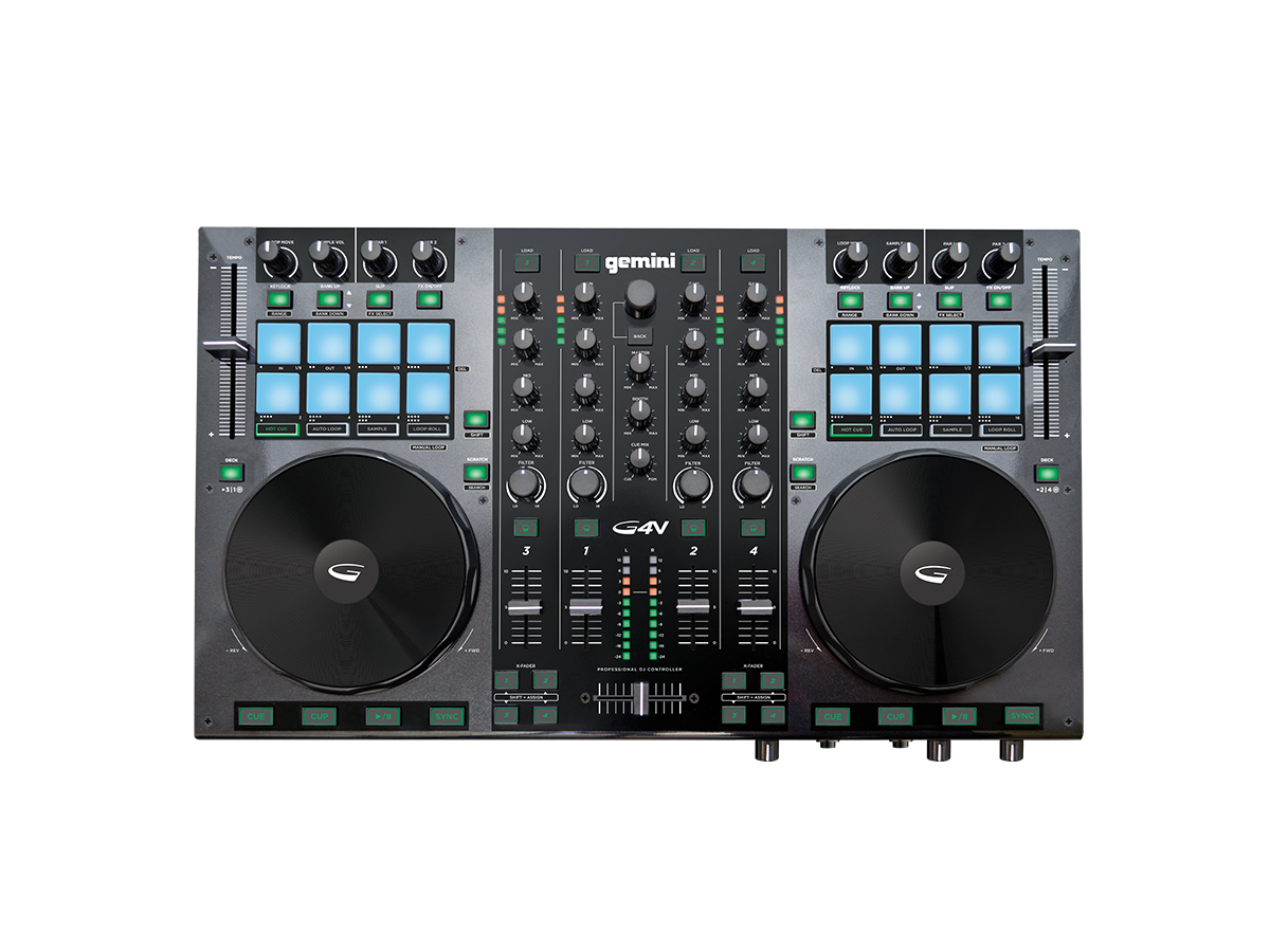 (ea)4 CHANNEL DJ CONTROLLER