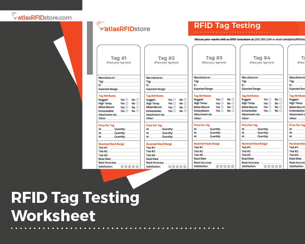 RFID Tag Testing Sheet