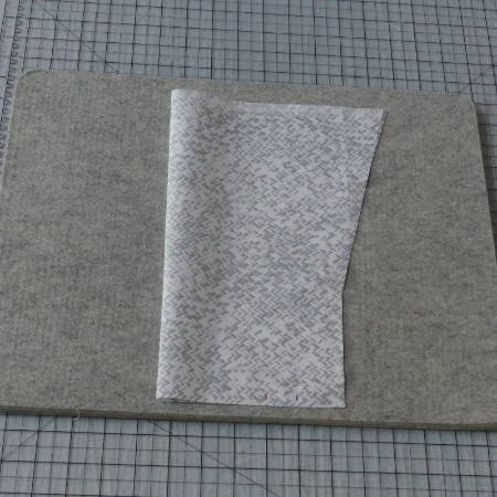Fold Fabric in Half Lengthwise