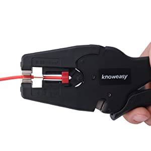 Knoweasy Automatic Wire Stripper and Cutter,Heavy Duty Wire Stripping Tool 2 in