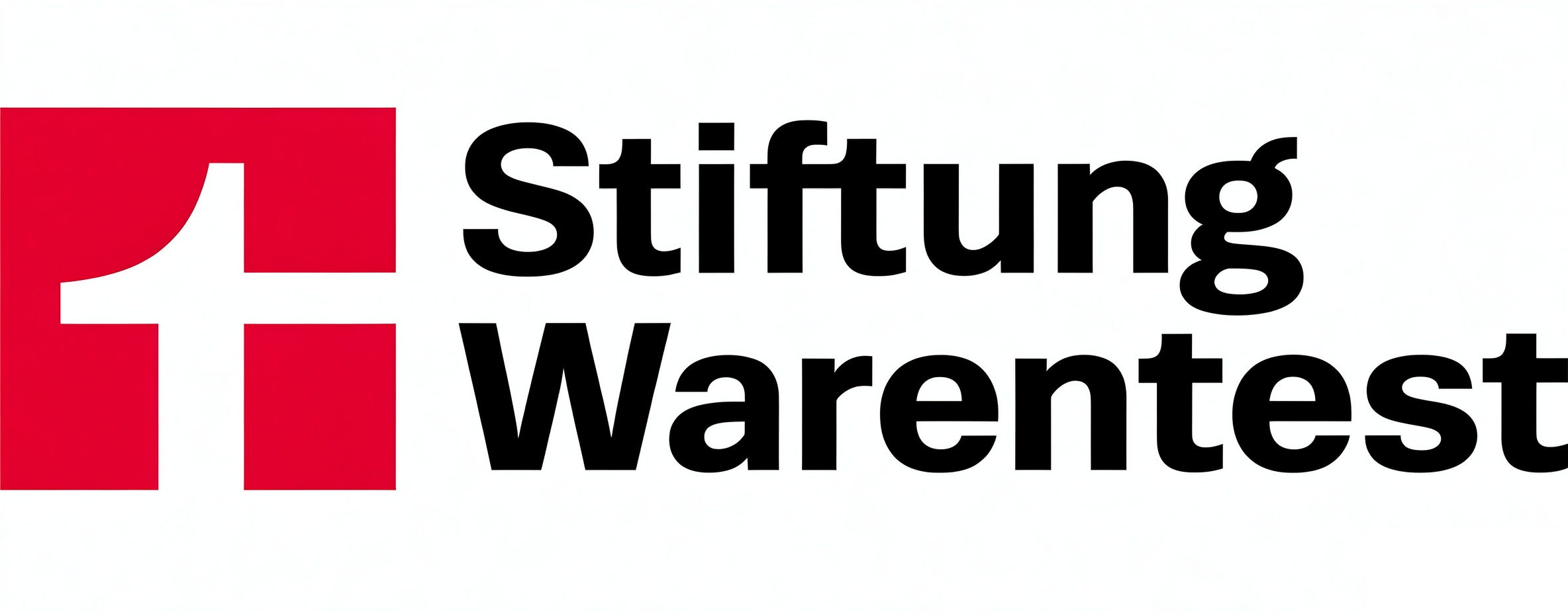 Logo of Stiftung Warentest, a German consumer organization.