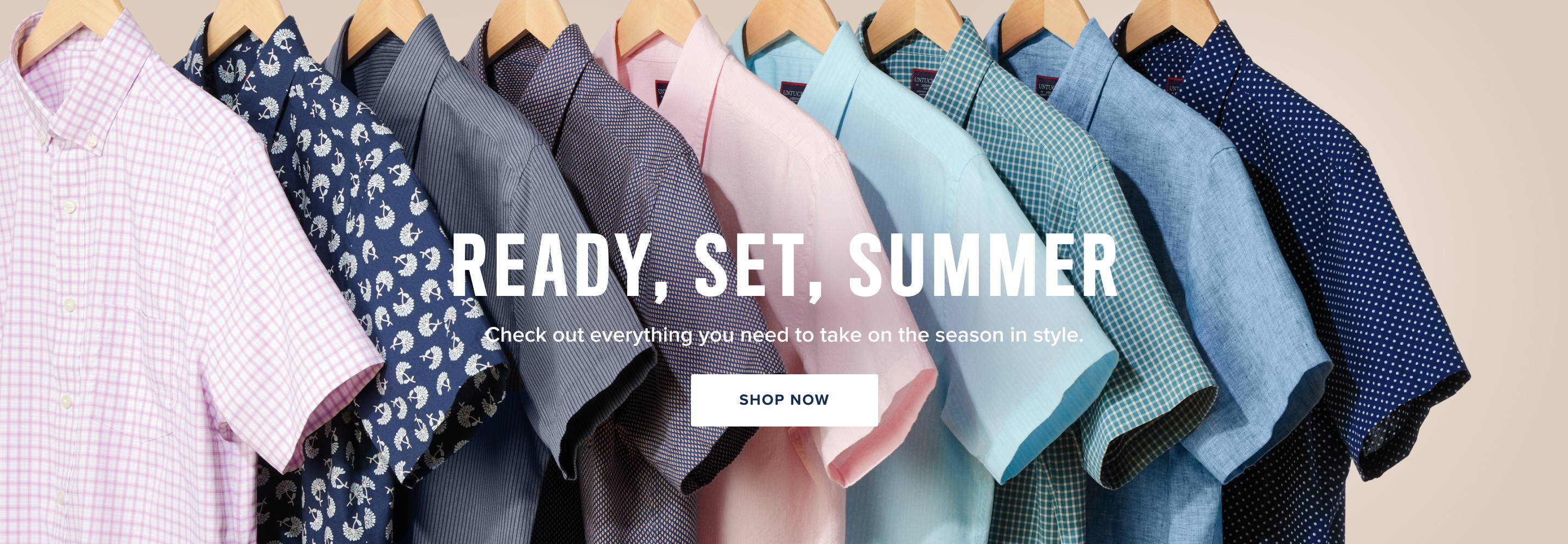 Ready, set, summer. Check out everything you need to take on the season in style.