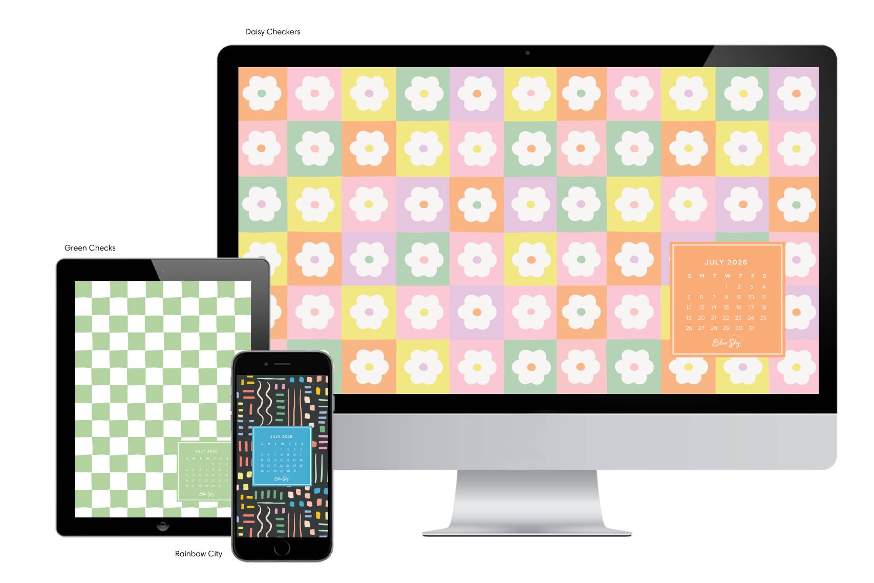July '26 Wallpapers preview