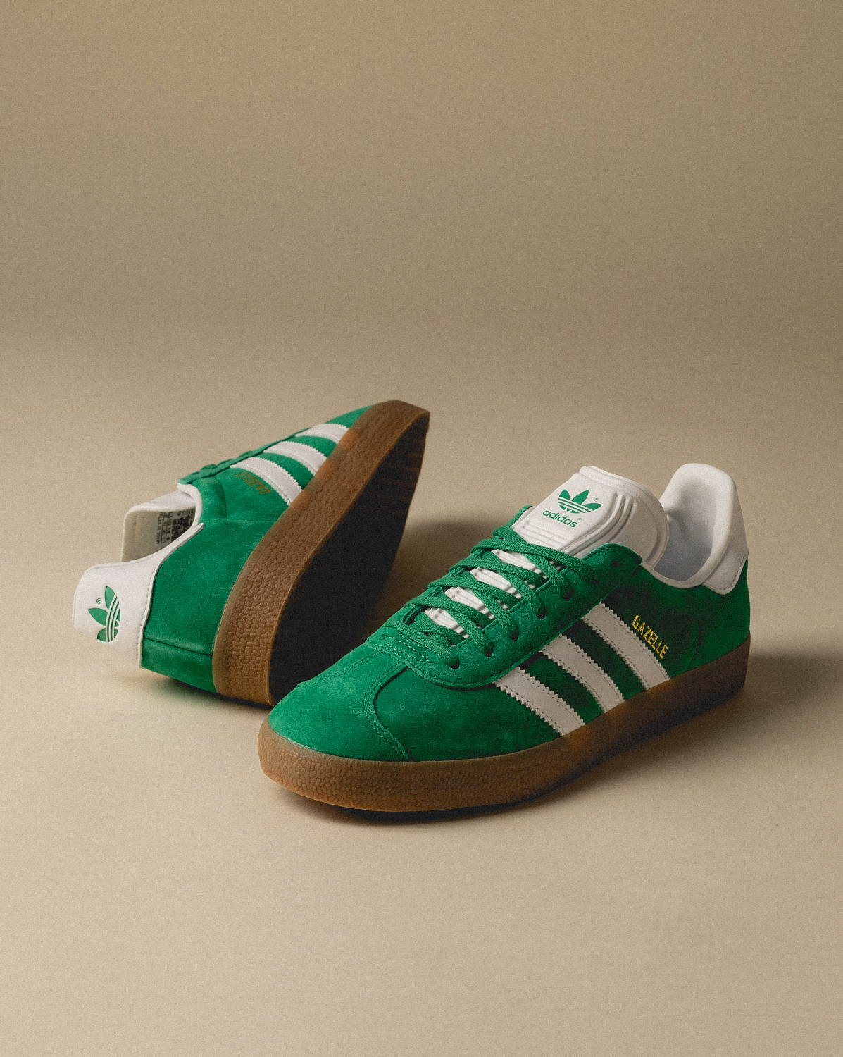 grüner adidas Gazelle Sneaker