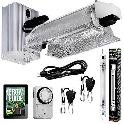 Yield Lab Pro Series 120/220V 1000W Double Ended Complete Grow Light Kit