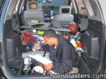 Cargo area wiring manual air compressor install Wesley's Toyota RAV4 Conductor's Special 228H gallery photo 12