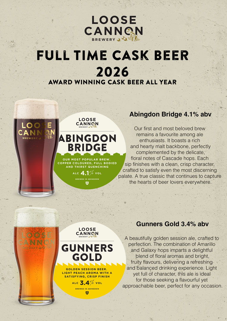 Full Time Cask Beer List