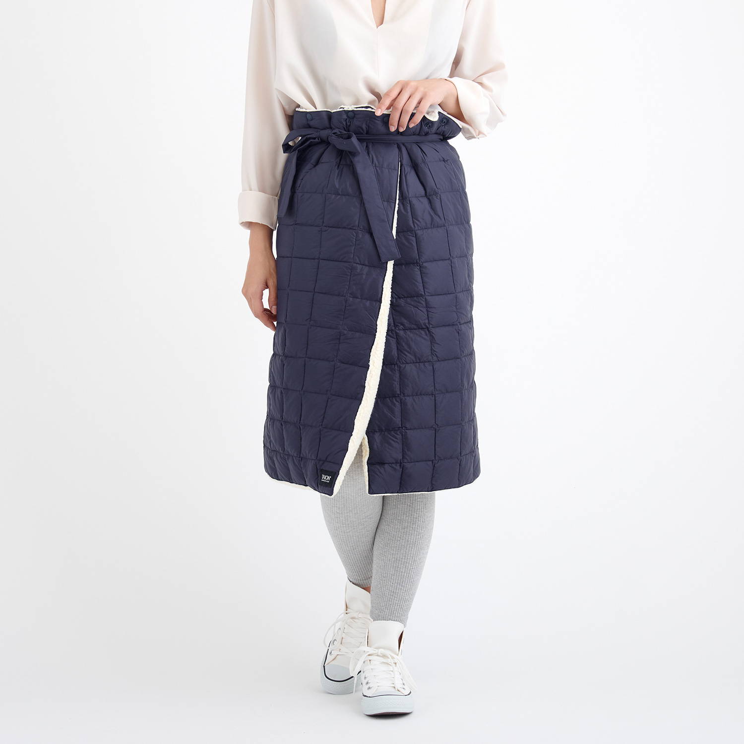 TAION（タイオン）/3ウェイブランケット/ネイビー/UNISEX