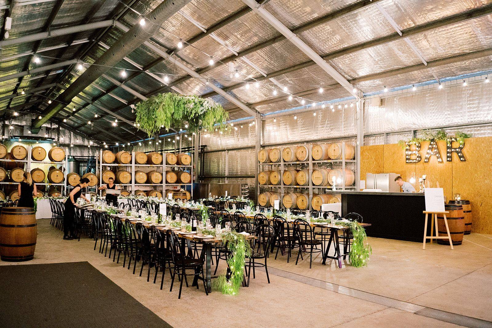 Rosie's Reserve Barrel Room - Aravina Weddings