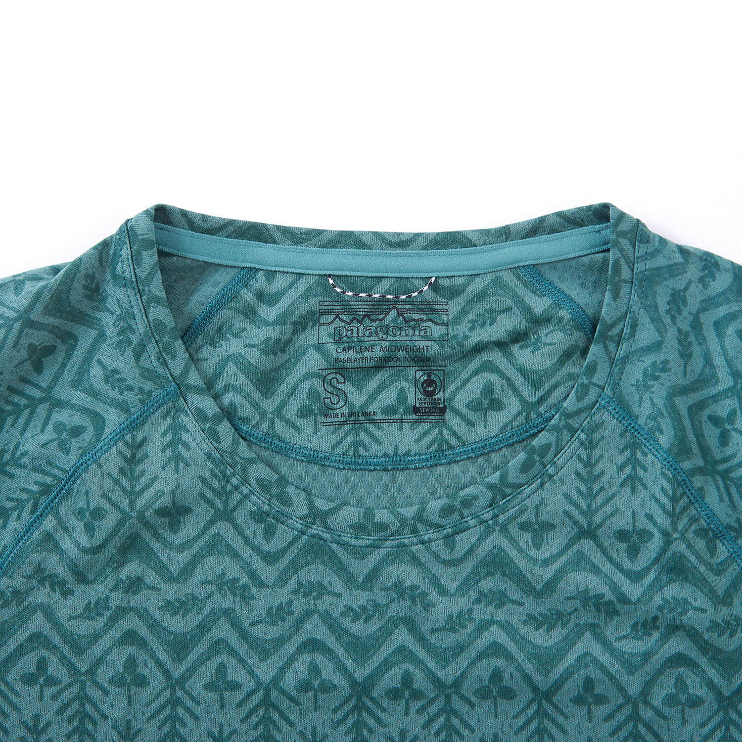 patagonia（パタゴニア）/キャプリーン ミッドウェイトクルー/グリーン/WOMENS