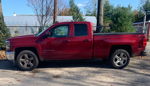 Red 2018 Chevrolet Silverado 1500 4x4 side profile Stephen's Conductor's Special 244K install thumbnail