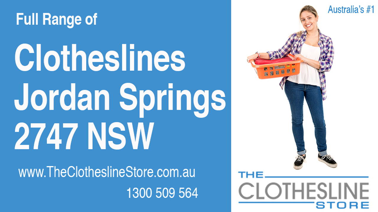New Clotheslines in Jordan Springs 2747 NSW