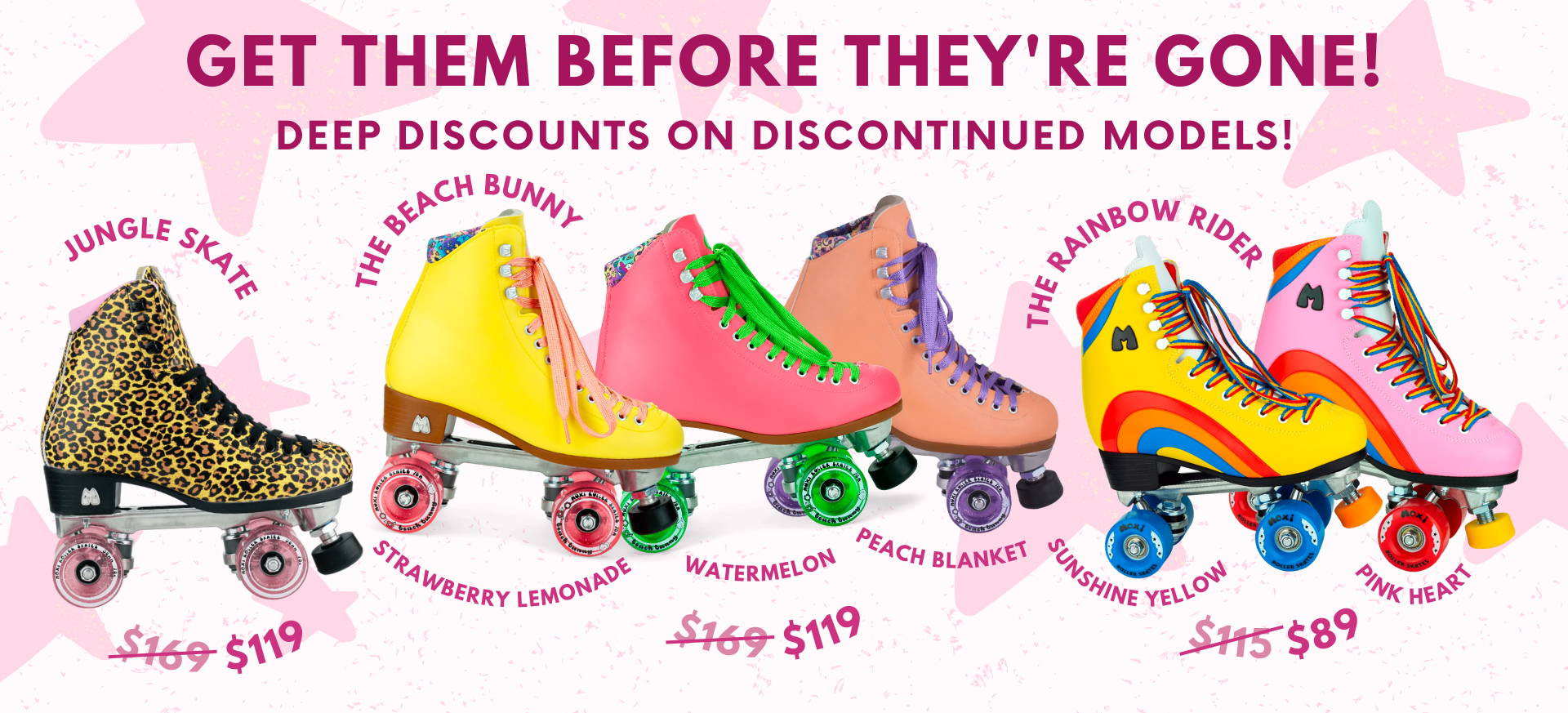 links to discounted models of skates