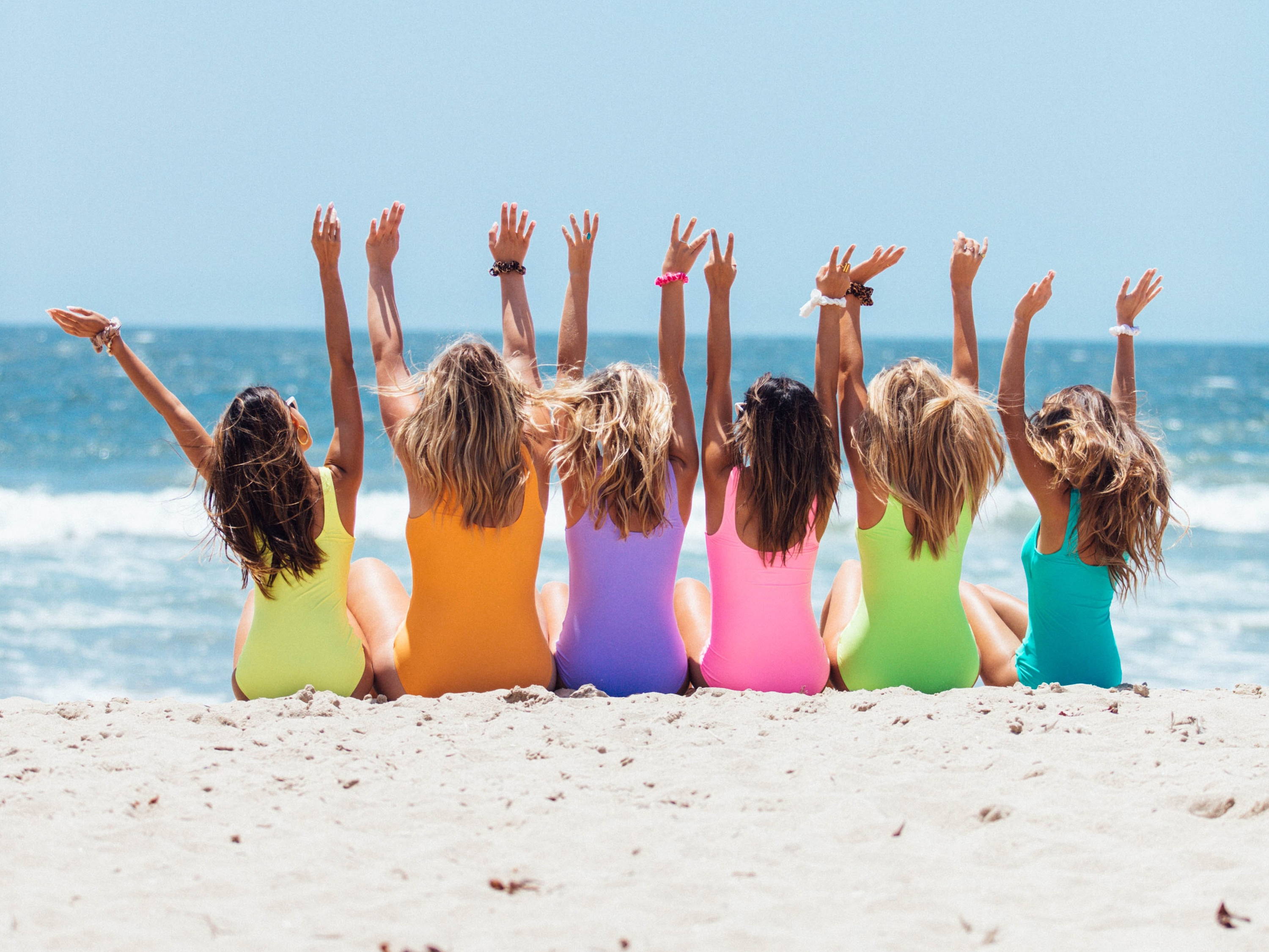 women beach dubai