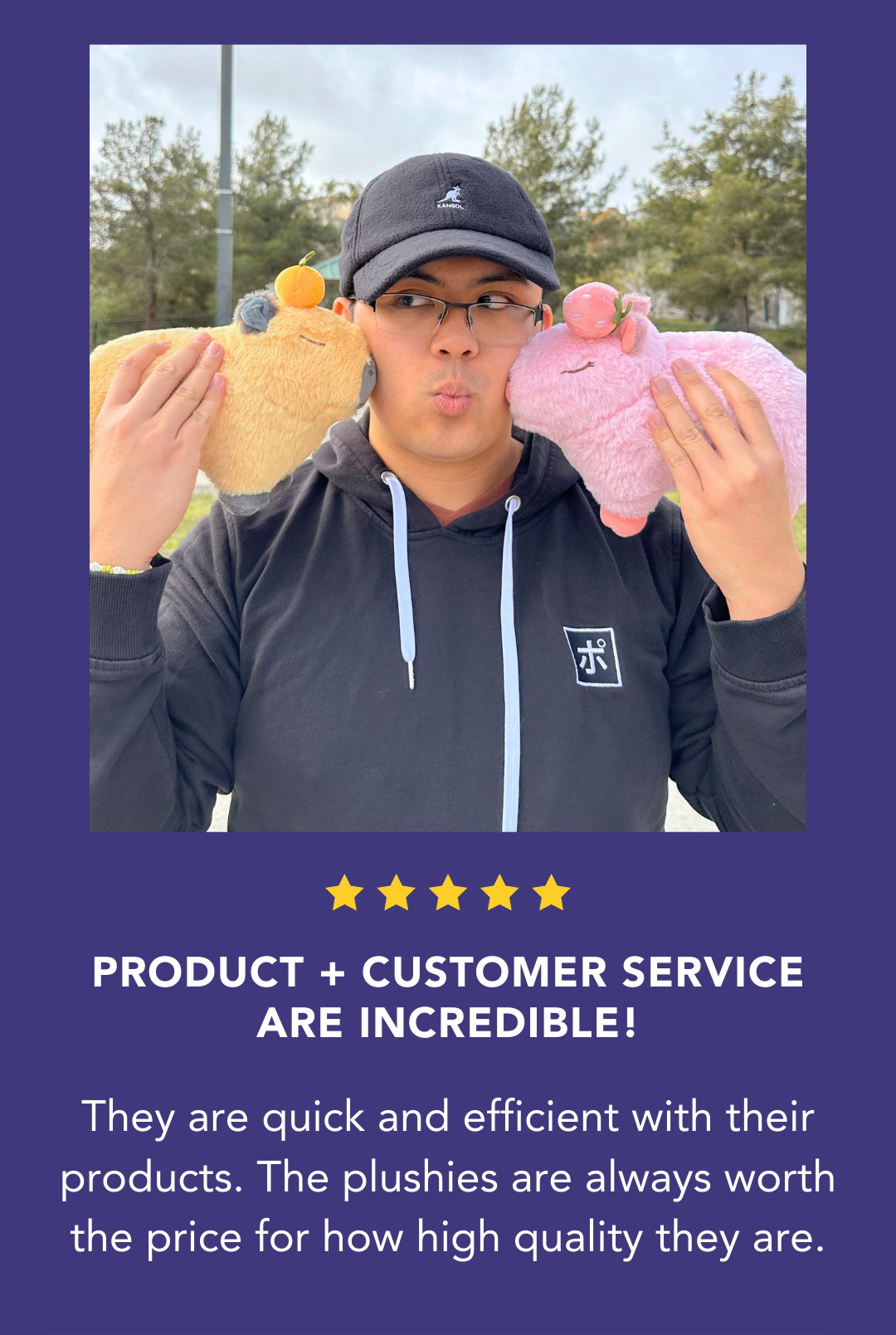 10" Capybara Plushie