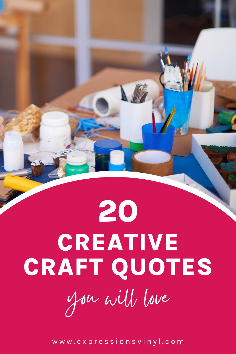 Picture of crafts with text 