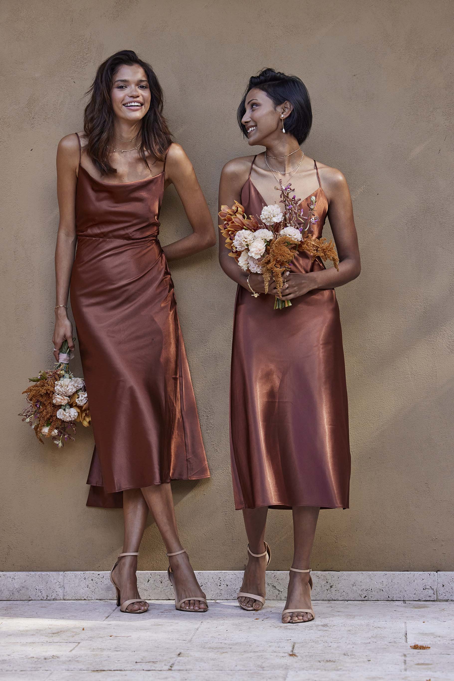 mix and match bridesmaid dresses