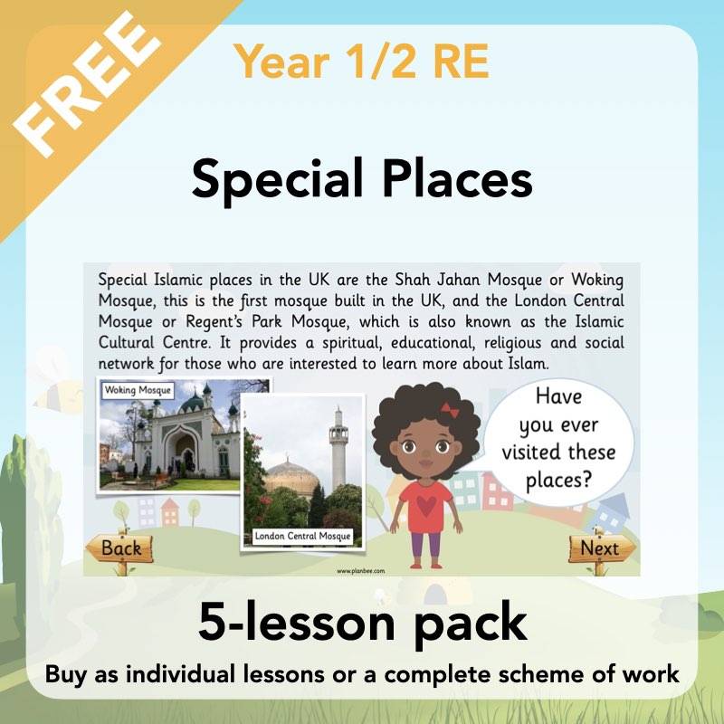 Special Places Free KS1 RE Lessons