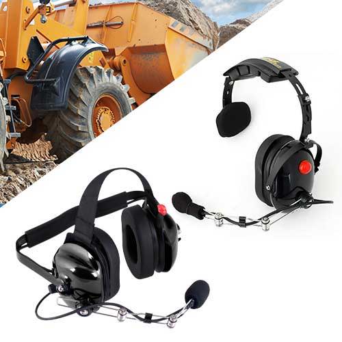 industrial - commercial 2-way radio headsets
