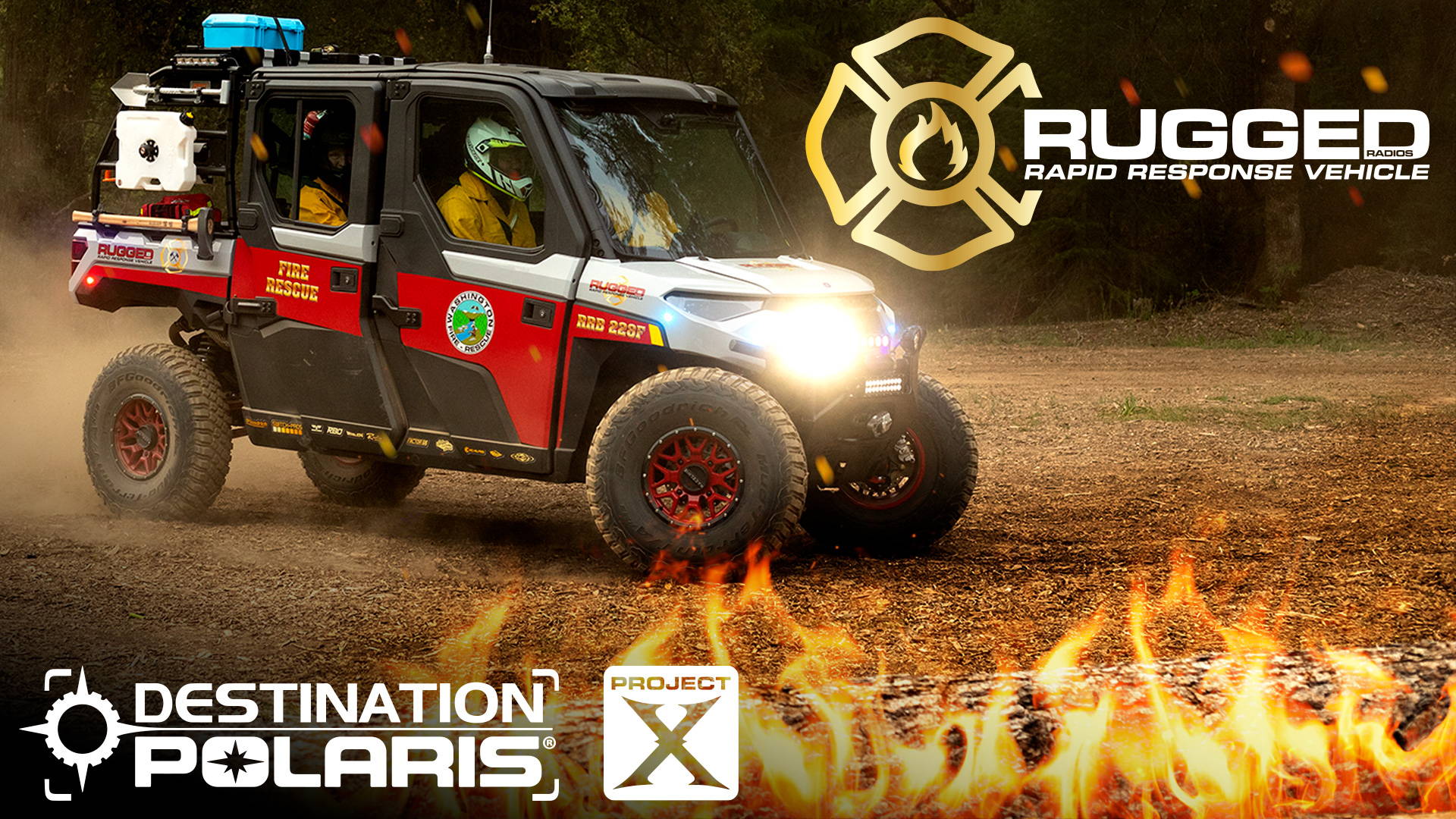 Rugged Radios Rapid Response Vehicle - Destination Polaris