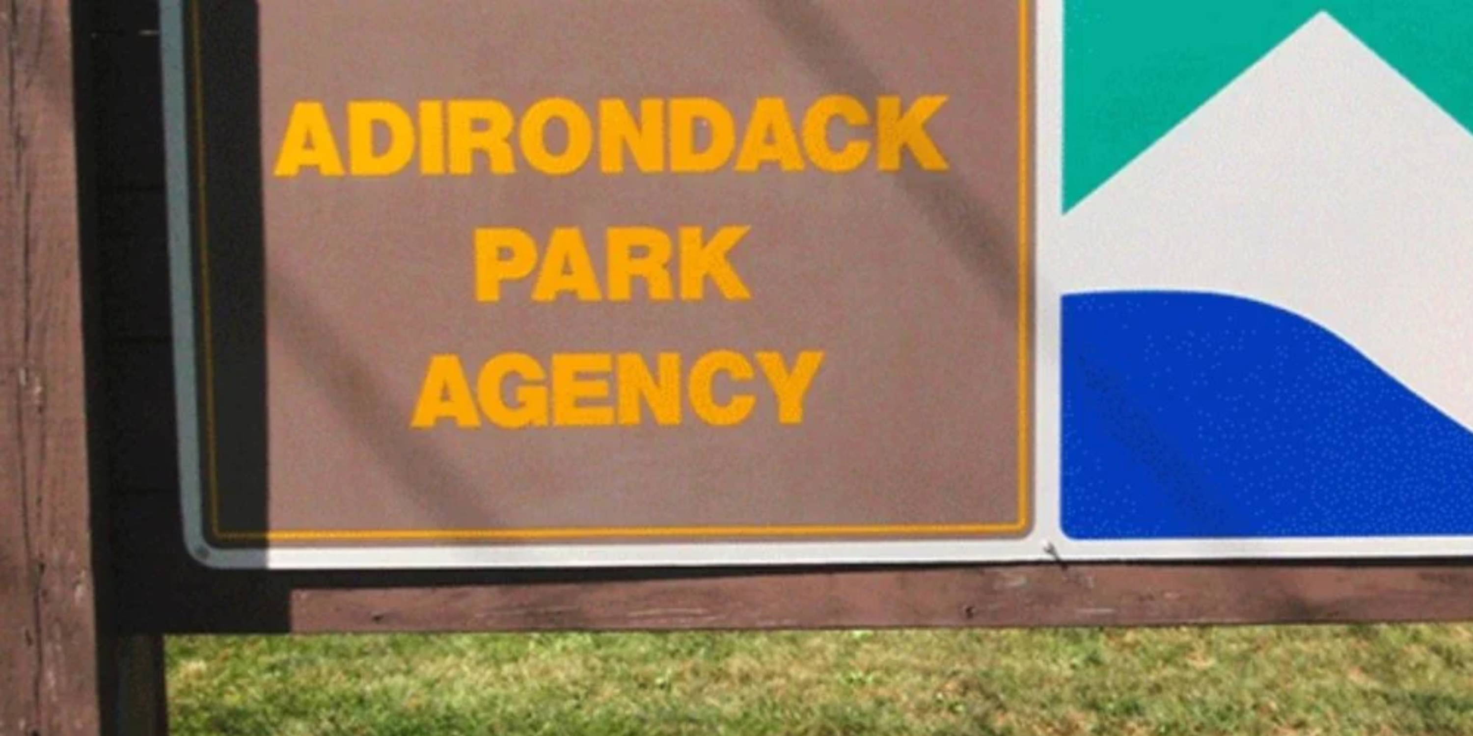 The Adirondack Park Agency Sign