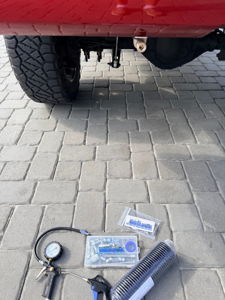 Greg's 2024 GMC Sierra AT4 HD Train Horn Install with Stealth Spare Tire Delete Kit