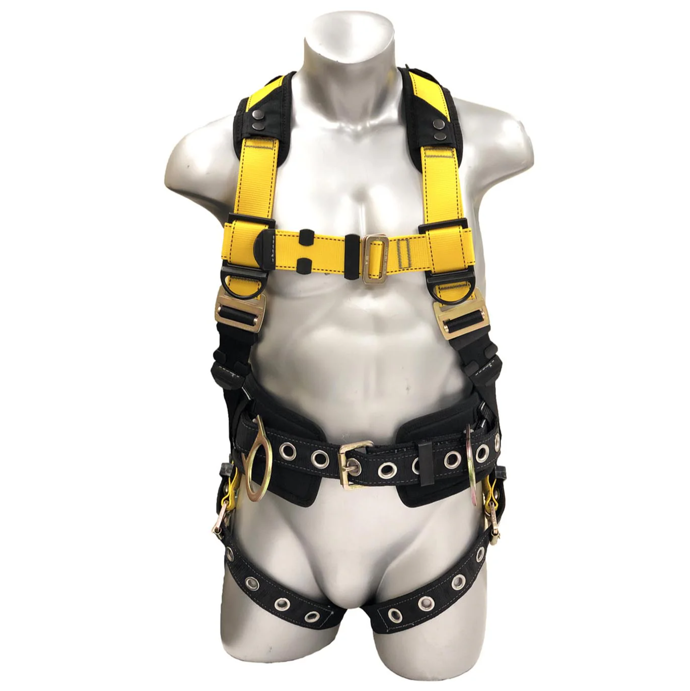 Fall Tech harness used for construction or utility workers that are working in high environments. 