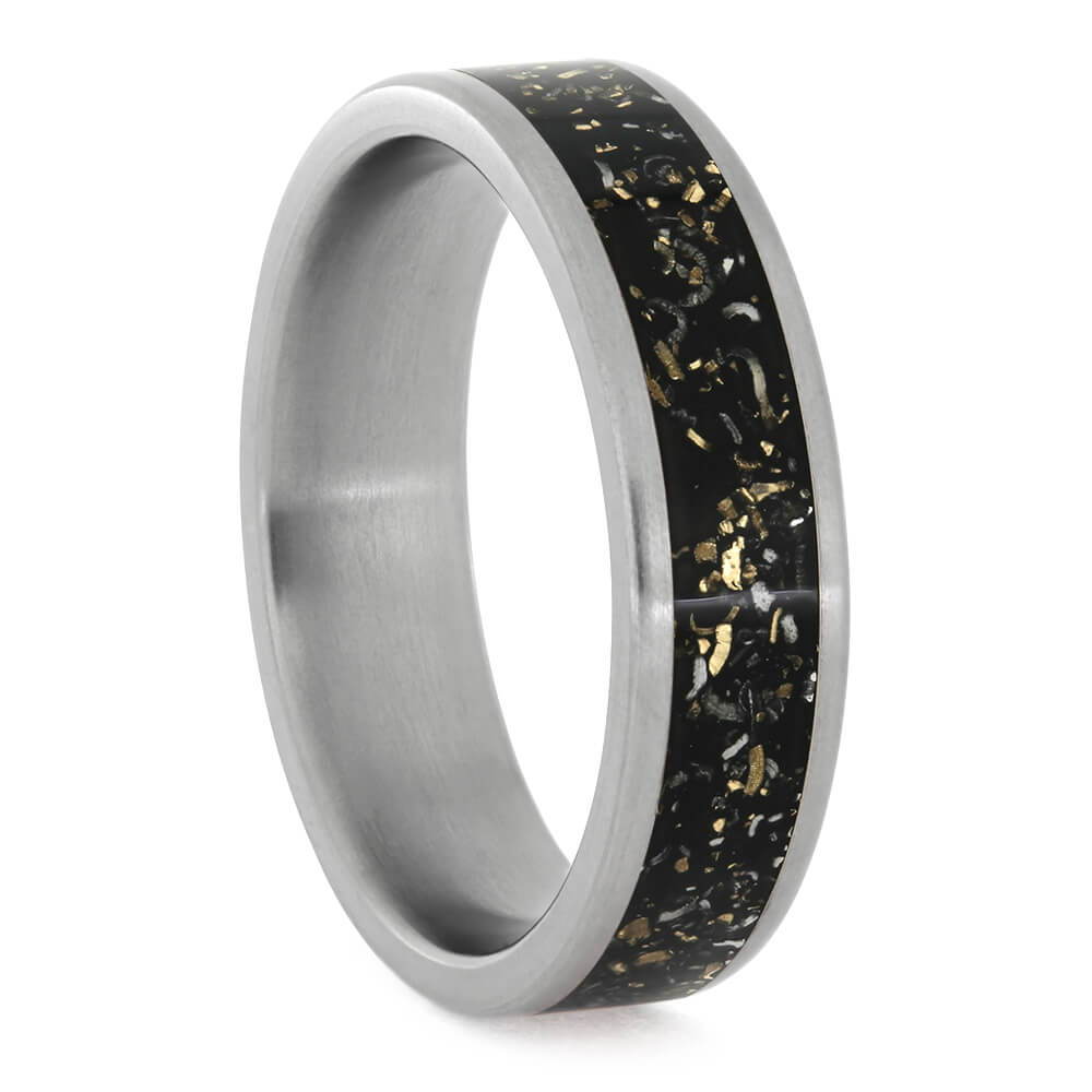 Black And Gold Stardust