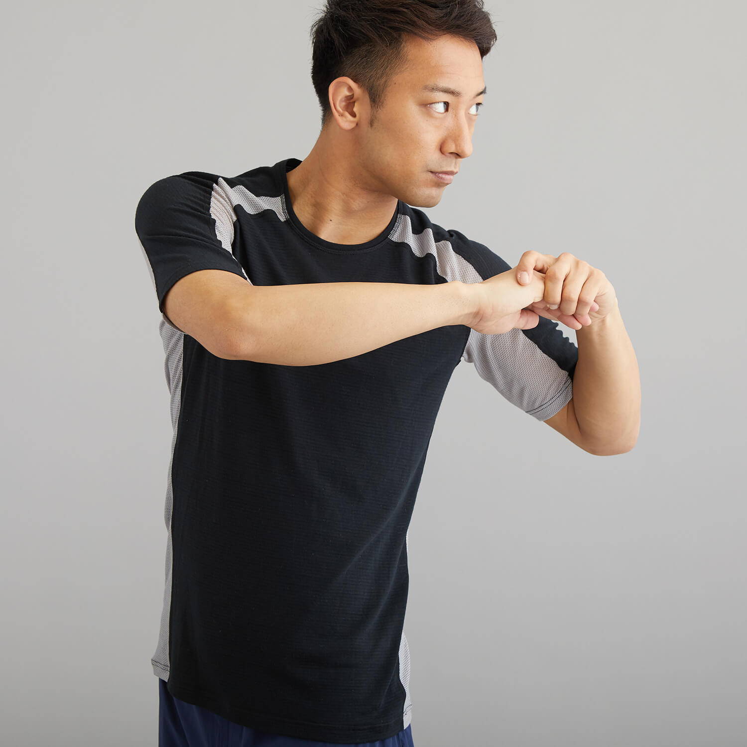 NORRONA（ノローナ）/ビティホーン ウールTシャツ/ブラック/MENS