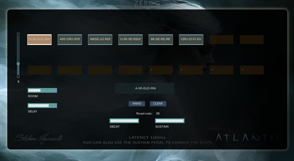 Zero-G Ethera Gold Atlantis - Latin Chants