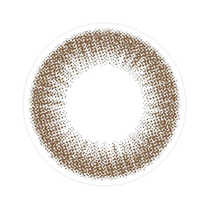 ピュアブラウン(Pure Brown)の装用写真|シェリールバイダイヤ Cherir by Diya 2week ツーウィーク カラコン カラーコンタクト