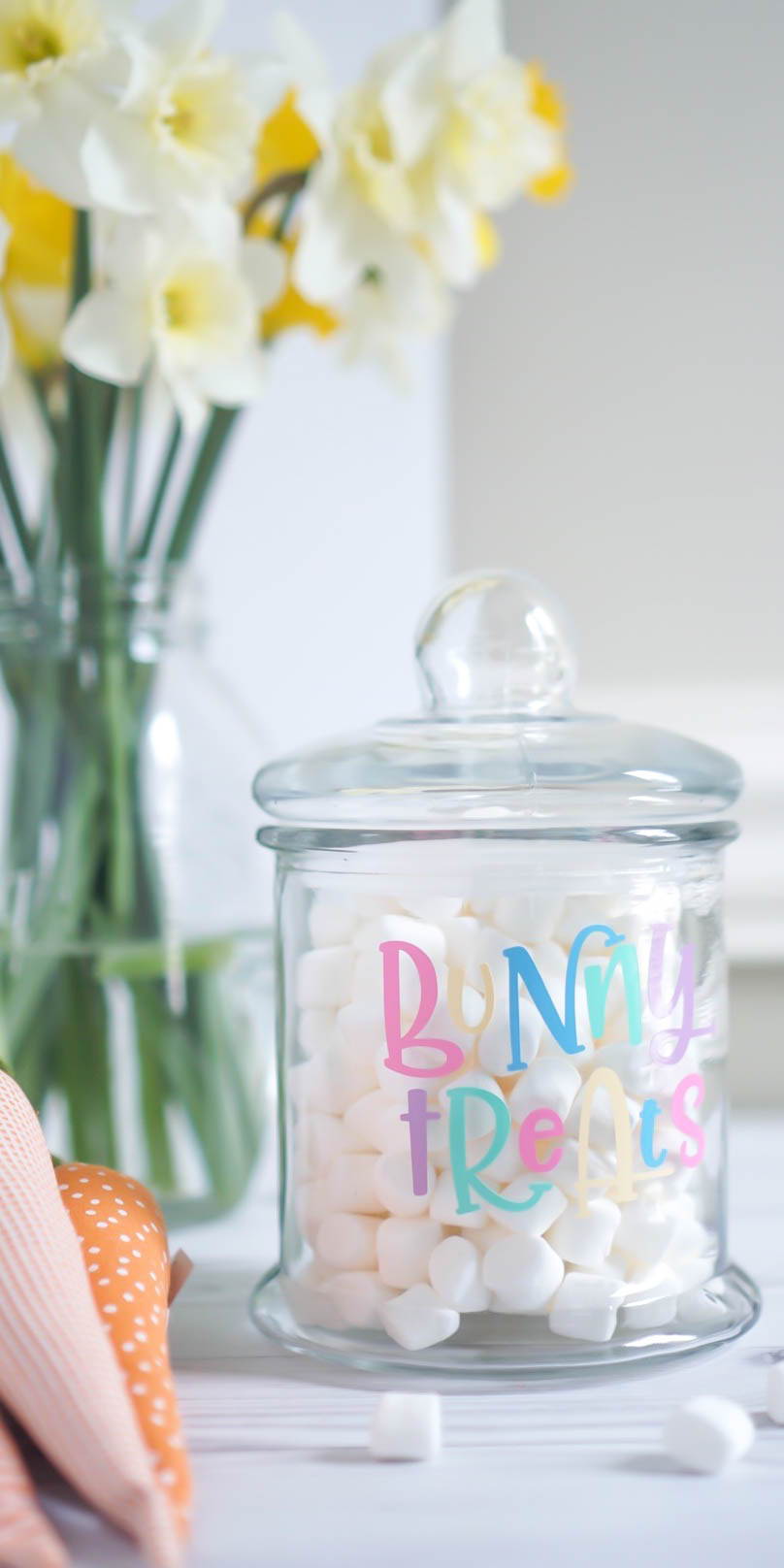 Kassa Adhesive Vinyl - DIY Project - How To Give Glass Jars New
