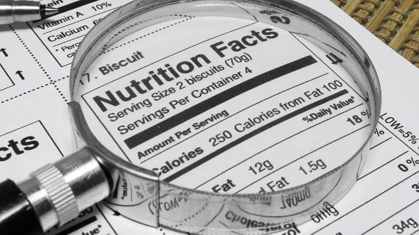 Nutrition Labels