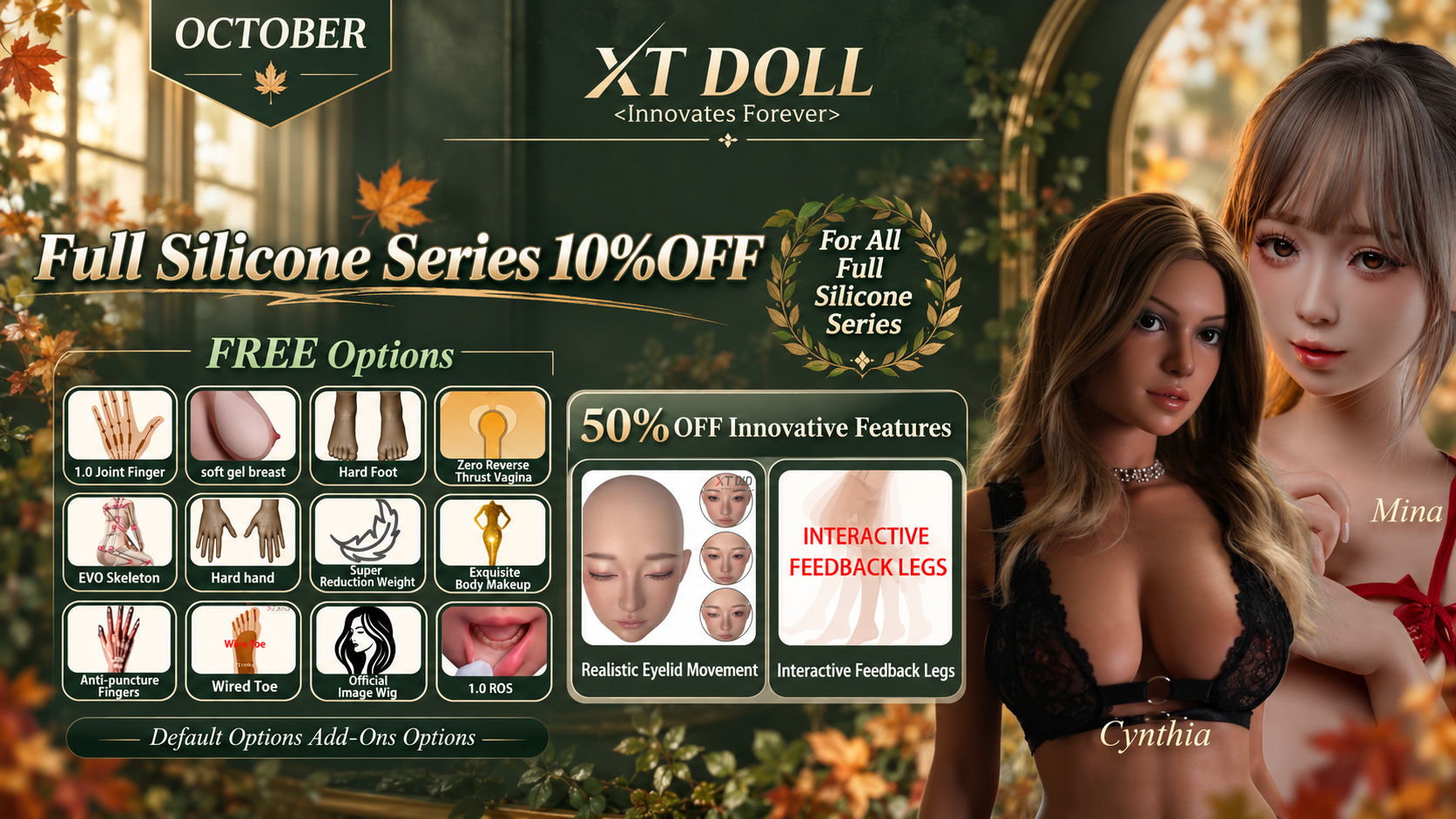 XT Doll SRSD October Promotion