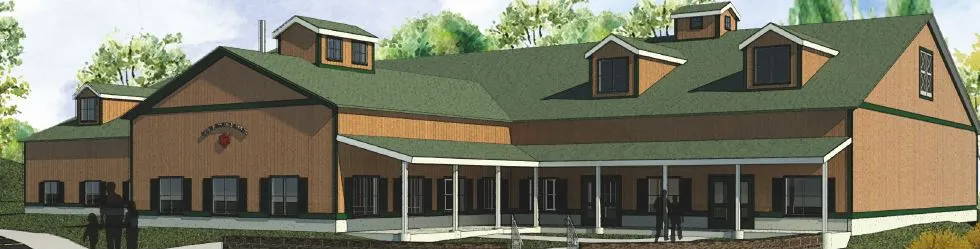 COMING SOON! The Maple Station Market at Ben's Sugar Shack (architectural sketch)