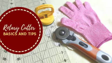Blog with basics and tips for cutting fabrics with a rotary cutter