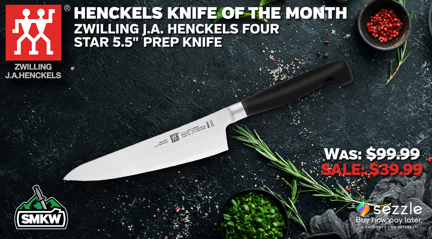 Henckels Knife of the Month Sale Four Star 5.5