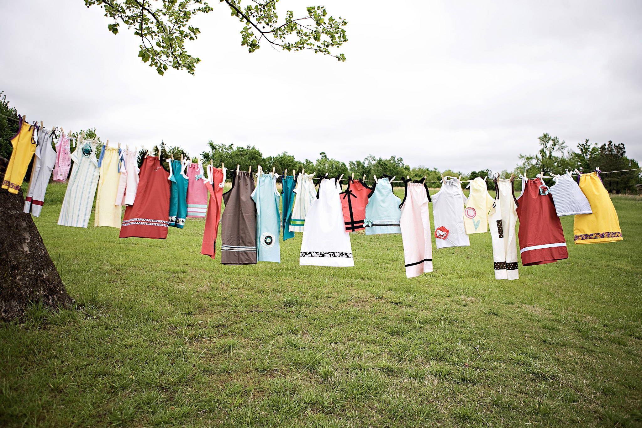 Little Dresses for Africa Clothesline BLOCK magazine