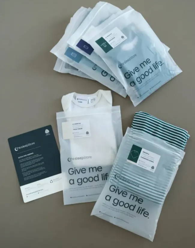 The Sleep Store Packaging