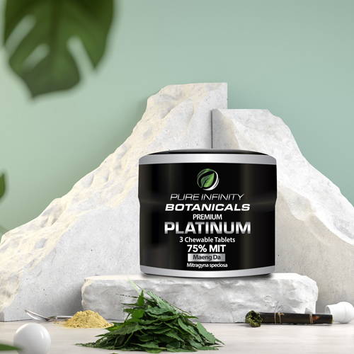Pure Infinity Botanicals Platinum Kratom Extract 3 Ct