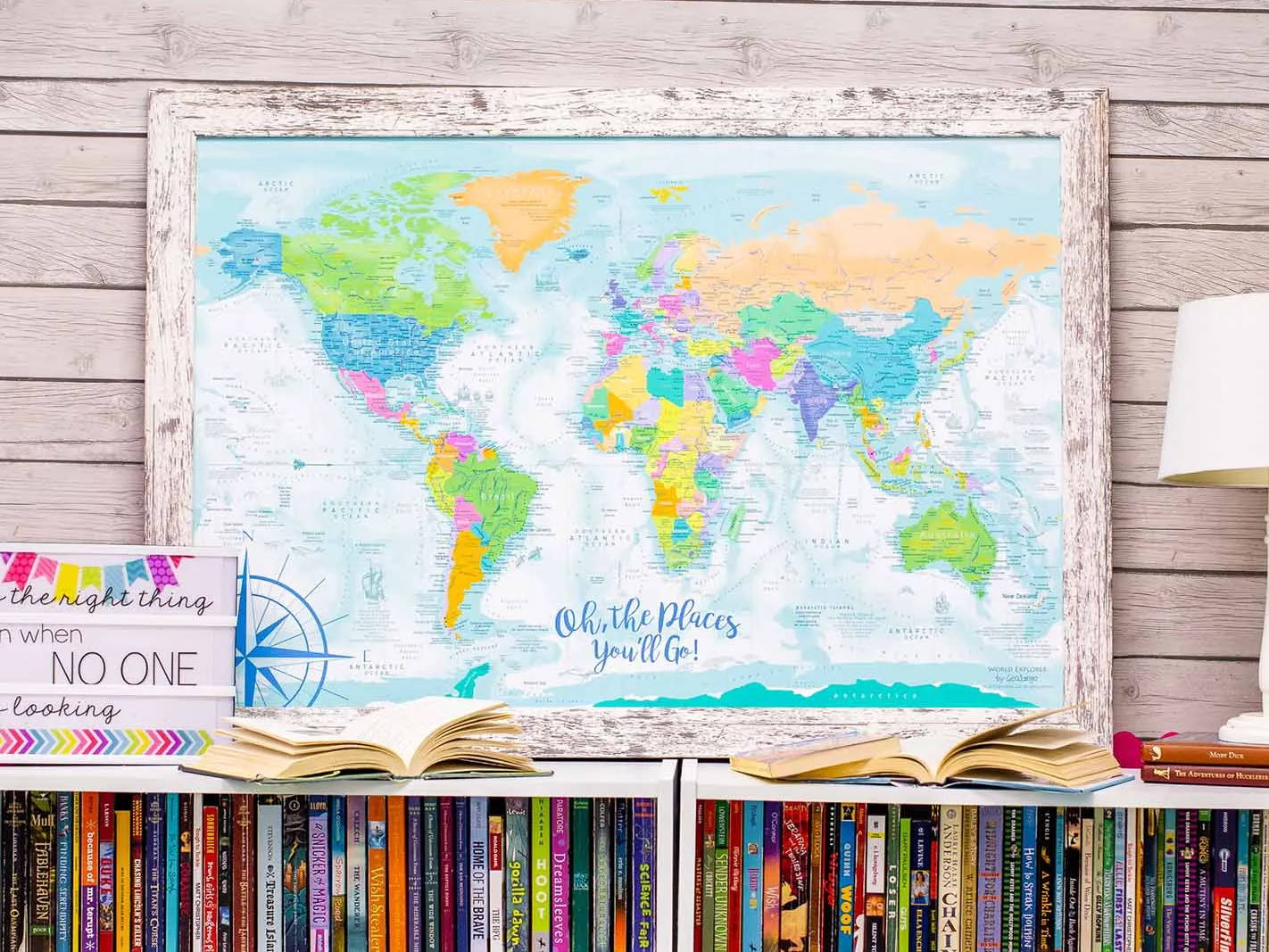 world pastel kids map