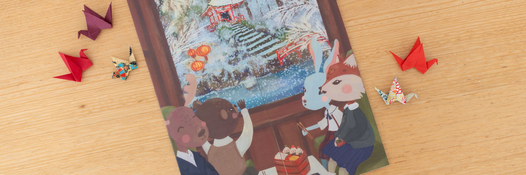 kids advent calendar that doesn't have chocolate Japan theme
