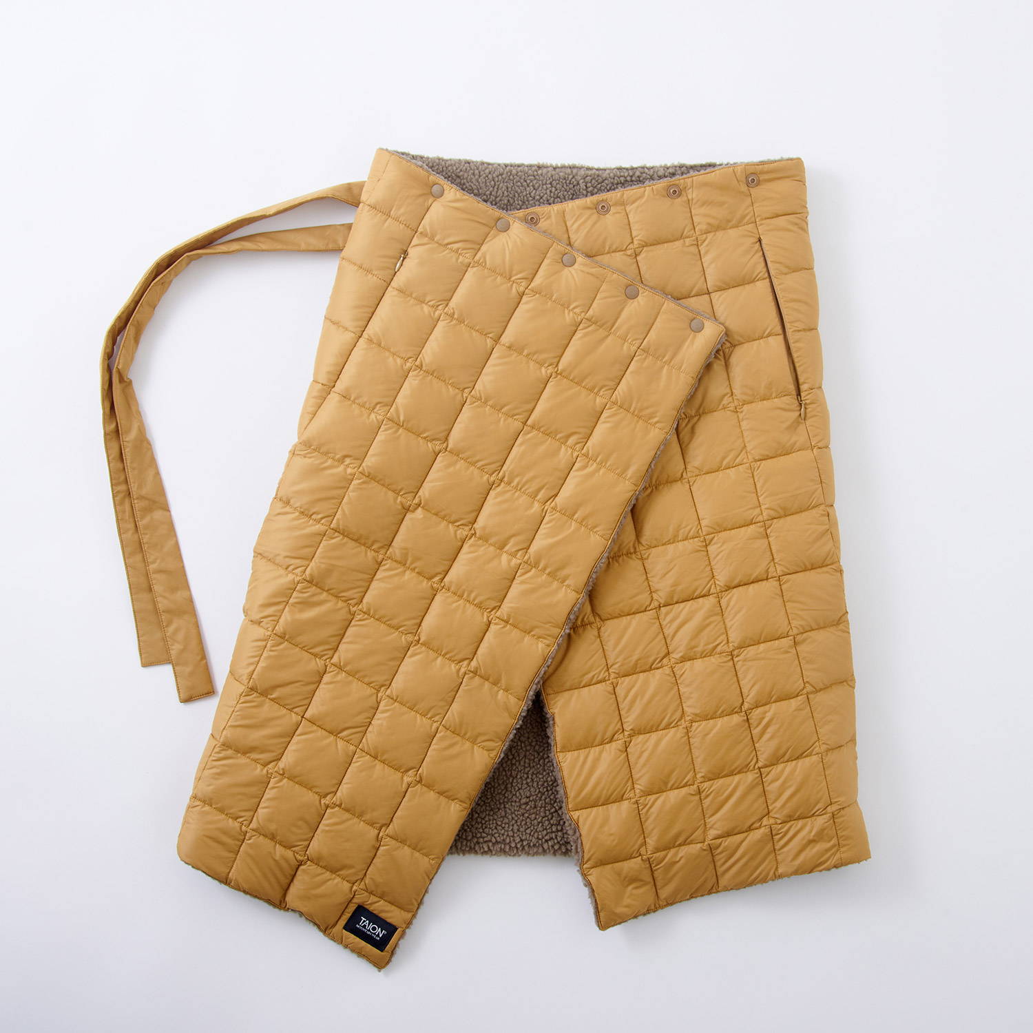 TAION（タイオン）/3ウェイブランケット/ベージュ/UNISEX