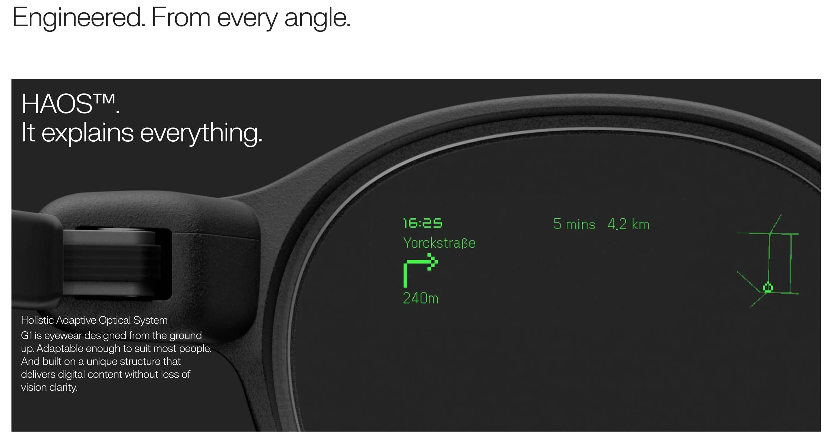 Even Realities G1 Grey1 Smart Glasses - In Stock