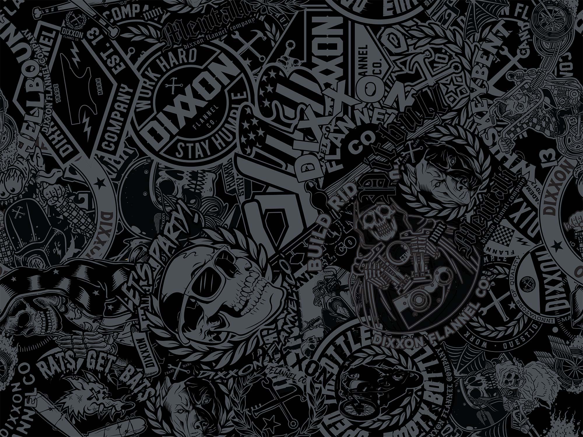 Dixxon Repeating Logos