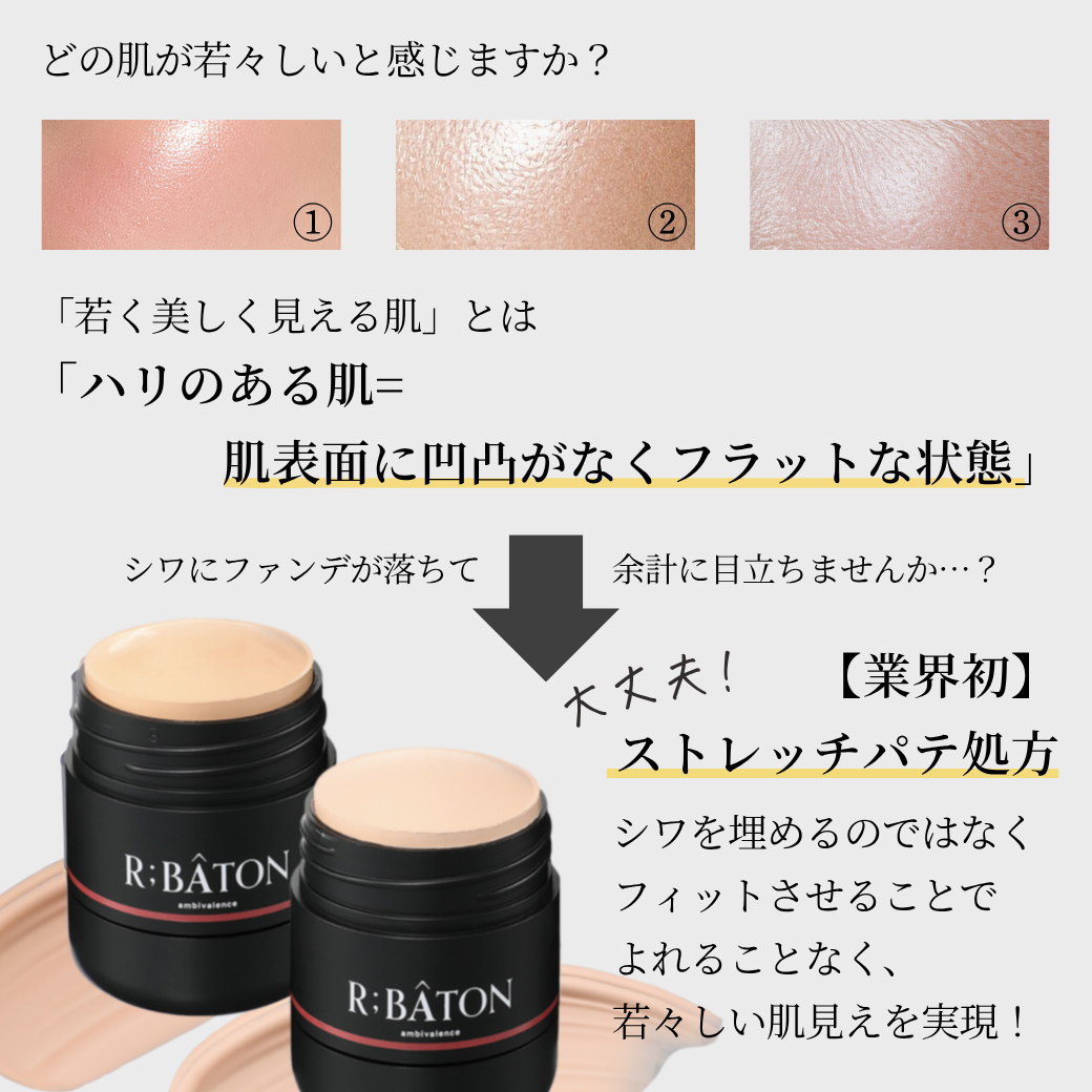 業界初 ストレッチパテ処方